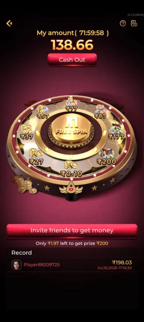 IS7 Game disclaimer page with APK download information and responsible gaming notice